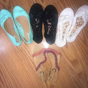 BUNDLE π¨Ardene flats in clean condition